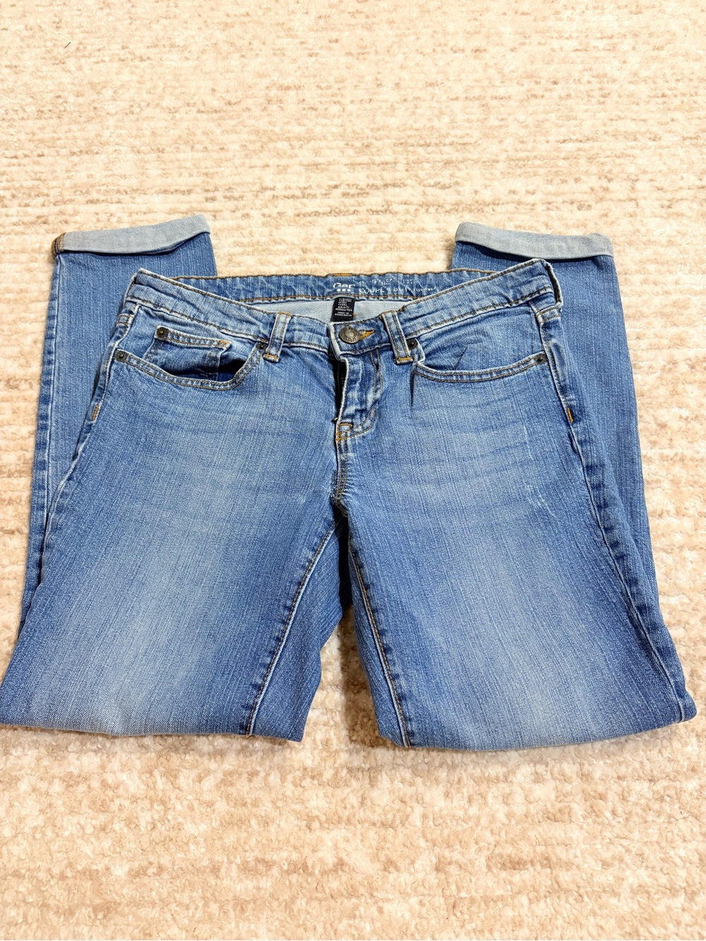 Gap 1969 Boyfriend Straight Blue Women's Jeans